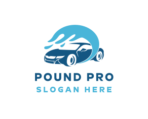 Auto Wash Cleaning logo design