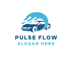 Auto Wash Cleaning logo design