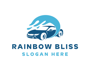 Auto Wash Cleaning logo design