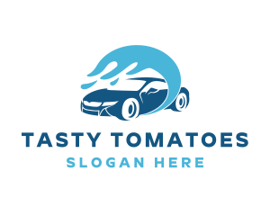 Auto Wash Cleaning logo design