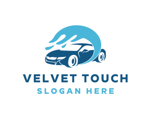 Auto Wash Cleaning logo design