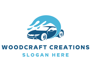 Auto Wash Cleaning logo design