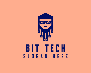 Tech Circuit Geek logo design