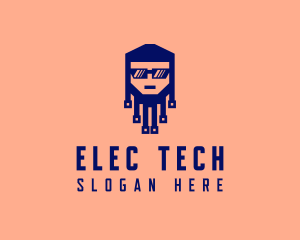 Tech Circuit Geek logo design