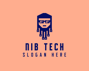 Tech Circuit Geek logo design