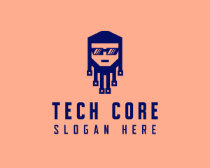 Tech Circuit Geek logo design