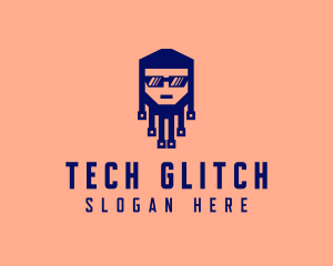 Tech Circuit Geek logo design