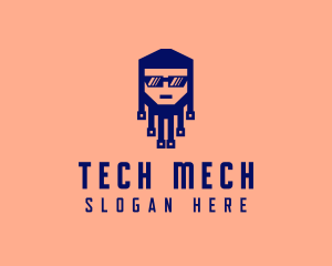 Tech Circuit Geek logo design