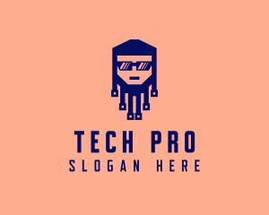 Tech - Tech Circuit Geek logo design