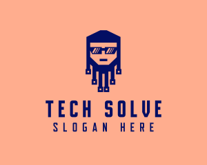 Tech Circuit Geek logo design