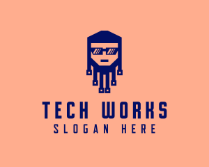 Tech Circuit Geek logo design