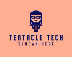 Tech Circuit Geek logo design