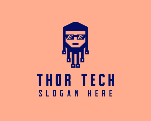 Tech Circuit Geek logo design