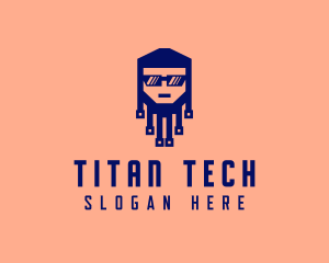 Tech Circuit Geek logo design