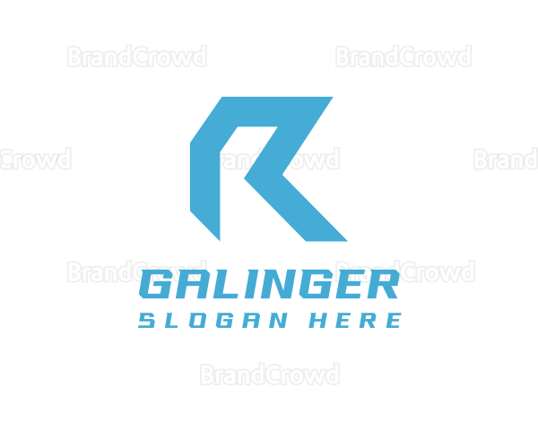 Geometric Company Letter R Logo