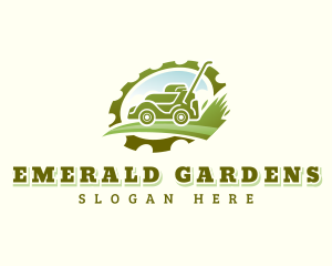 Lawn Garden Landscaping  logo design