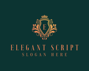 Regal Luxury Shield logo design