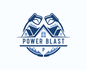 Pressure Washing Cleaner logo design