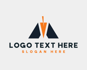 Delivery - Arrow Point Business logo design