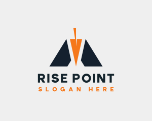 Arrow Point Business logo design