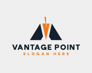 Point - Arrow Point Business logo design