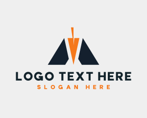 Point - Arrow Point Business logo design