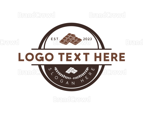 Chocolate Snack Dessert Logo