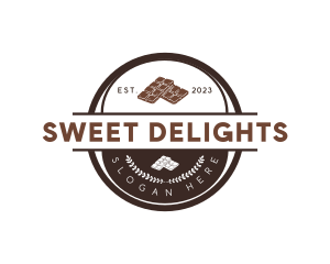 Dessert - Chocolate Snack Dessert logo design