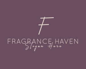 Cosmetics Style Brand logo design