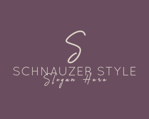 Cosmetics Style Brand logo design