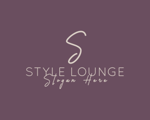 Cosmetics Style Brand logo design