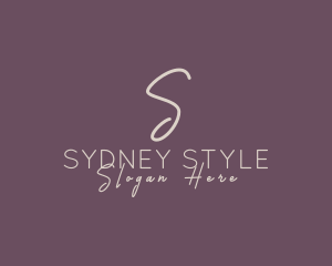 Cosmetics Style Brand logo design