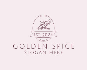 Cooking Spice Herb  logo design