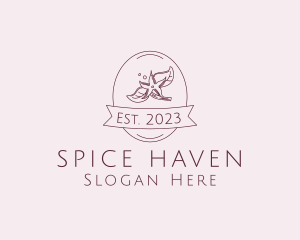 Spice - Cooking Spice Herb logo design