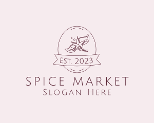 Cooking Spice Herb  logo design