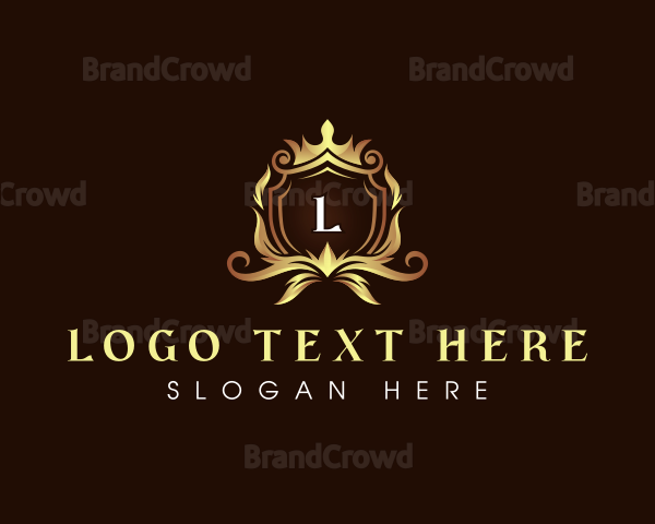 Shield Luxury Crown Logo