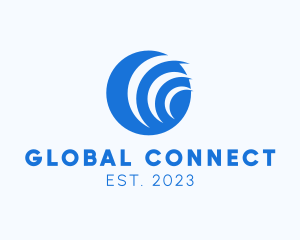 Globe - Modern Network Globe logo design