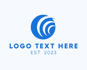 Telecommunication - Modern Network Globe logo design