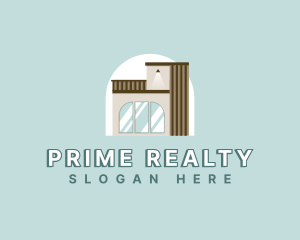 Contemporary House Realty logo design