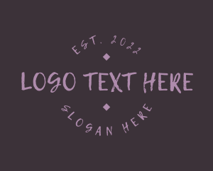 Font - Grunge Brush Handwriting logo design