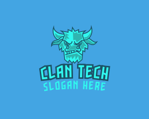 Clan - Angry Bull Clan logo design
