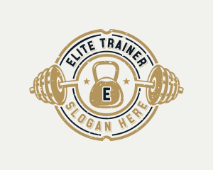 Athletic Barbell Fitness logo design