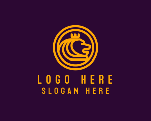 Royalty - Elegant Royal Lion logo design