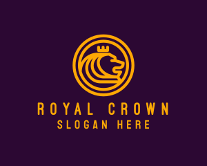 Coronation - Elegant Royal Lion logo design