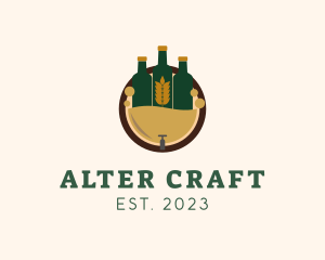 Craft Beer Bistro logo design