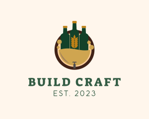 Craft Beer Bistro logo design