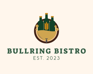 Craft Beer Bistro logo design