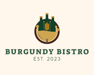 Craft Beer Bistro logo design