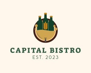 Craft Beer Bistro logo design