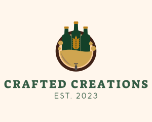 Craft Beer Bistro logo design